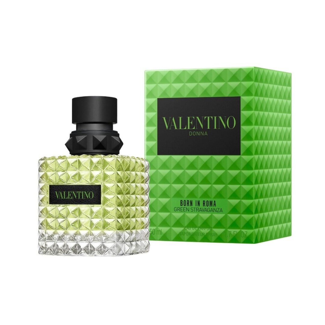 Donna Born in Roma Green Stravaganza